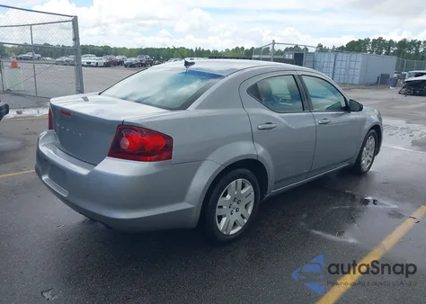 2013 Dodge Avenger Se z USA, uszkodzony, nr VIN 1C3CDZAB7DN627247